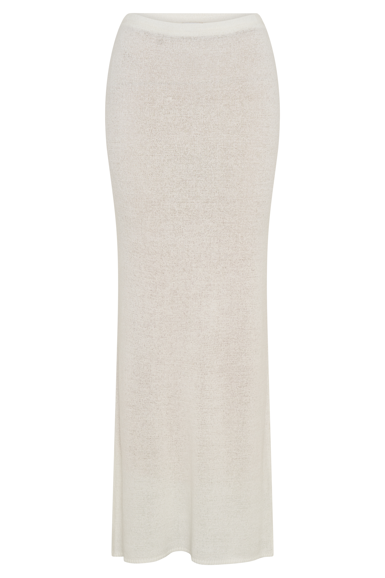 Phoebe Knit Maxi Skirt - Ivory