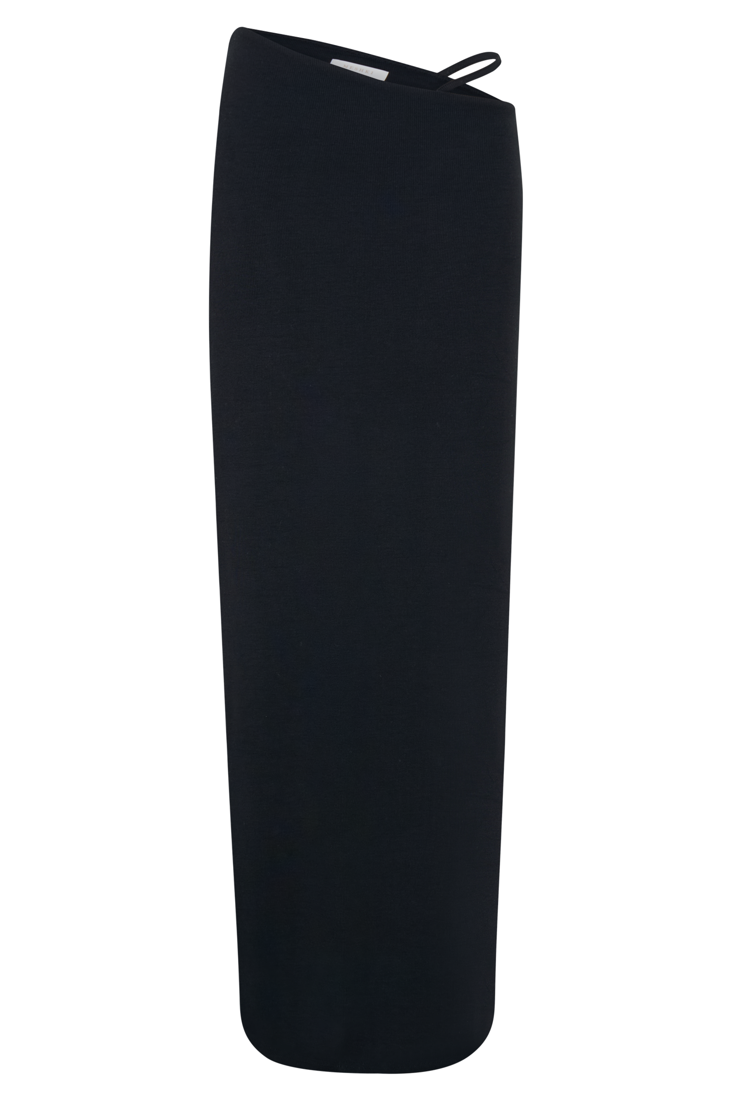 Natalia Modal Buckle Maxi Skirt - Black