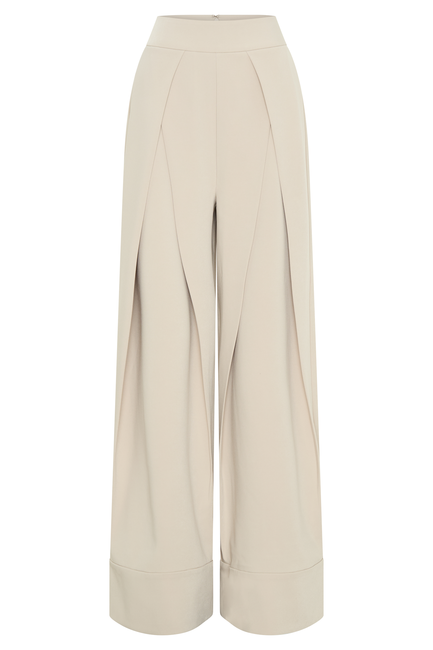 Katarina Wide Leg Suiting Pants - Sand