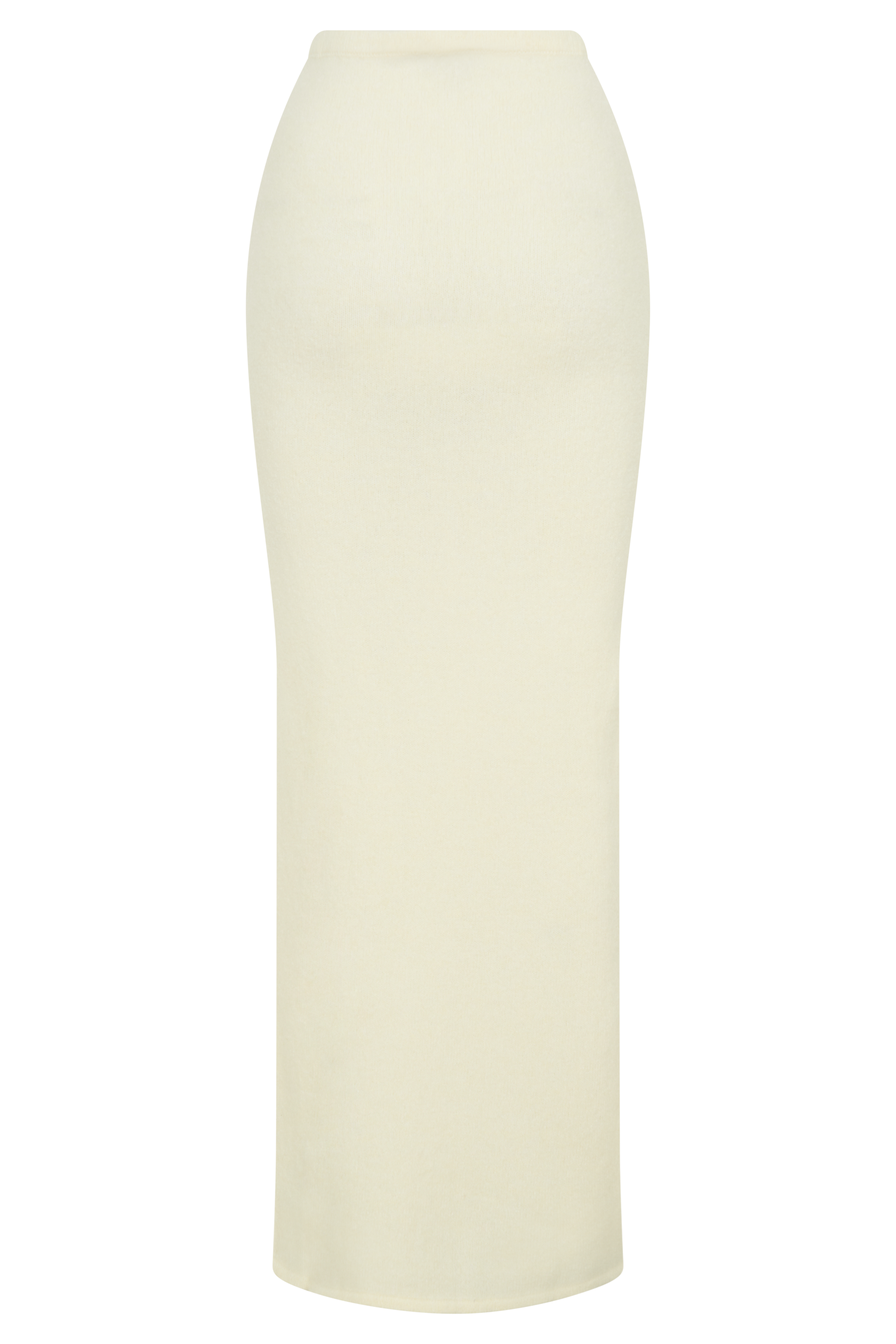 Elise Knit Maxi Skirt - Ivory Marle
