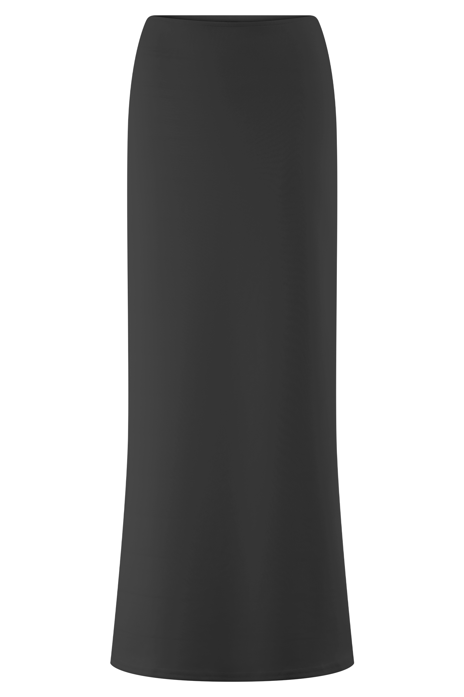 Eris Scuba Jersey Maxi Skirt - Black